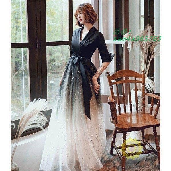 Vネック グラデーション