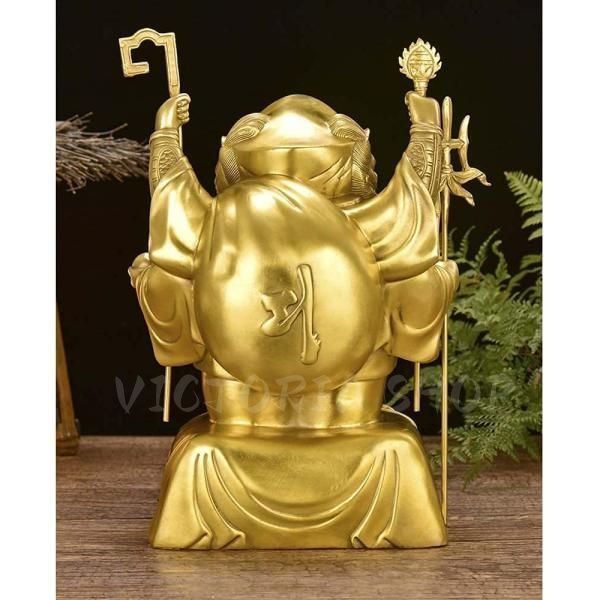 大黒天 三面大黒天 銅製 開運 商売繁盛 毘沙門天 大黒天 金運