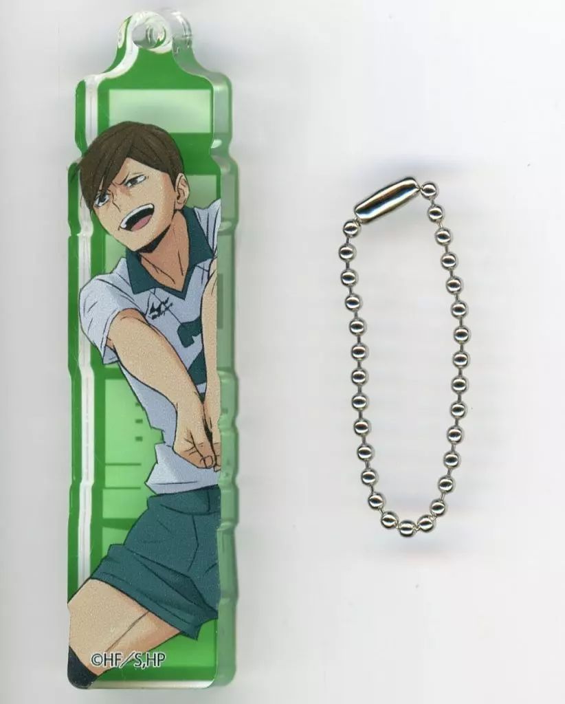 中古】キーホルダー 二口堅治 「ハイキュー!! トレーディング アクリル