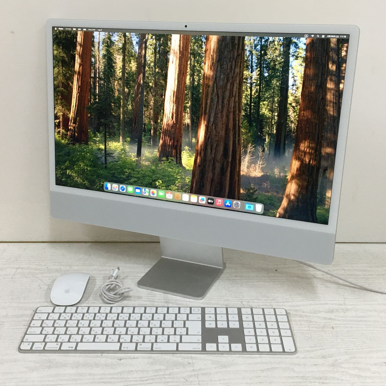 ☆【美品 マウス・キーボード付属】Apple iMac (24-inch, M1