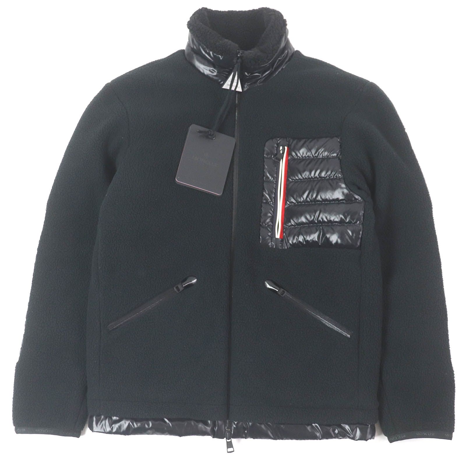 モンクレール ナイロン切り替えジャケット 黒 正規品 【公式通販】