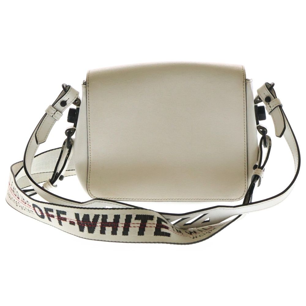 オフホワイト　ロゴベルト　ショルダーバッグ　ベルトバッグ OFF-WHITE (オフホワイト) SCULPTURE ロゴベルト付き ショルダー