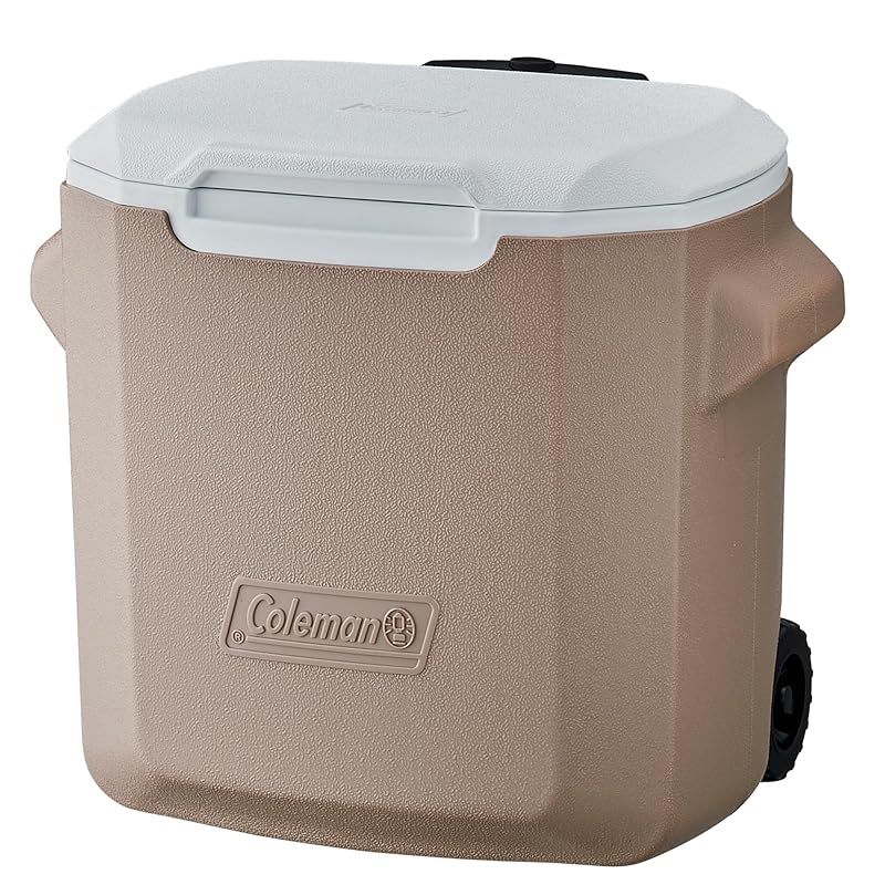 Coleman コールマン ホイールクーラー 28 QT グレージュ 26 L 保冷力約2日 キャリー キャンプ アウトドア 釣り お花見 部活 強力保冷 頑丈 暑さ対策