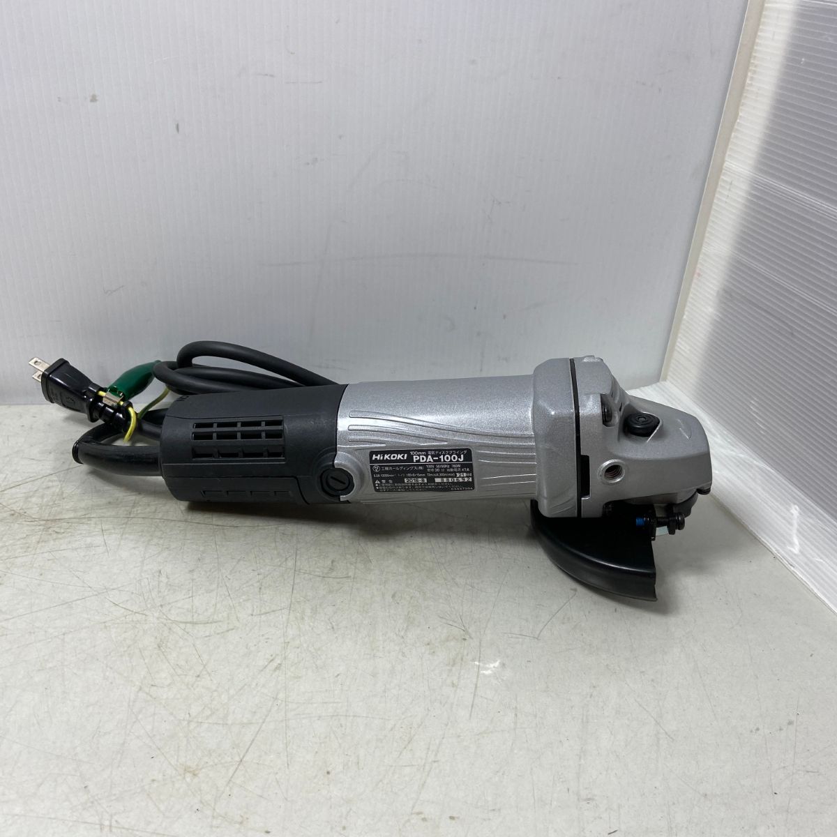 ΦΦHiKOKI ハイコーキ 研磨工具 ディスクグラインダー PDA-100J グリーン