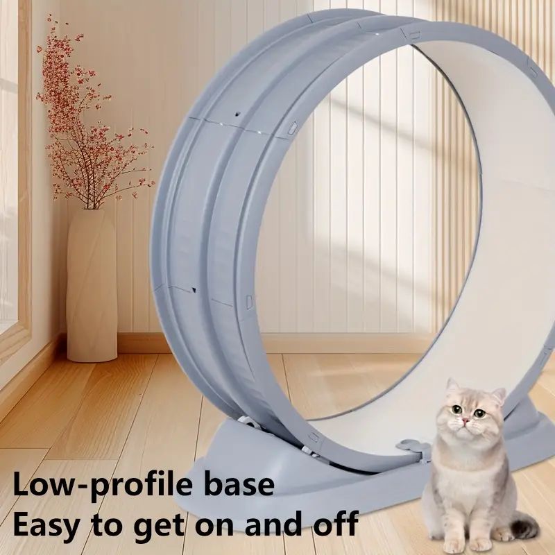猫用トレッドミル 静音ローラー抗挟み込みペットフィットネススポーツ猫用クライミングフレーム
