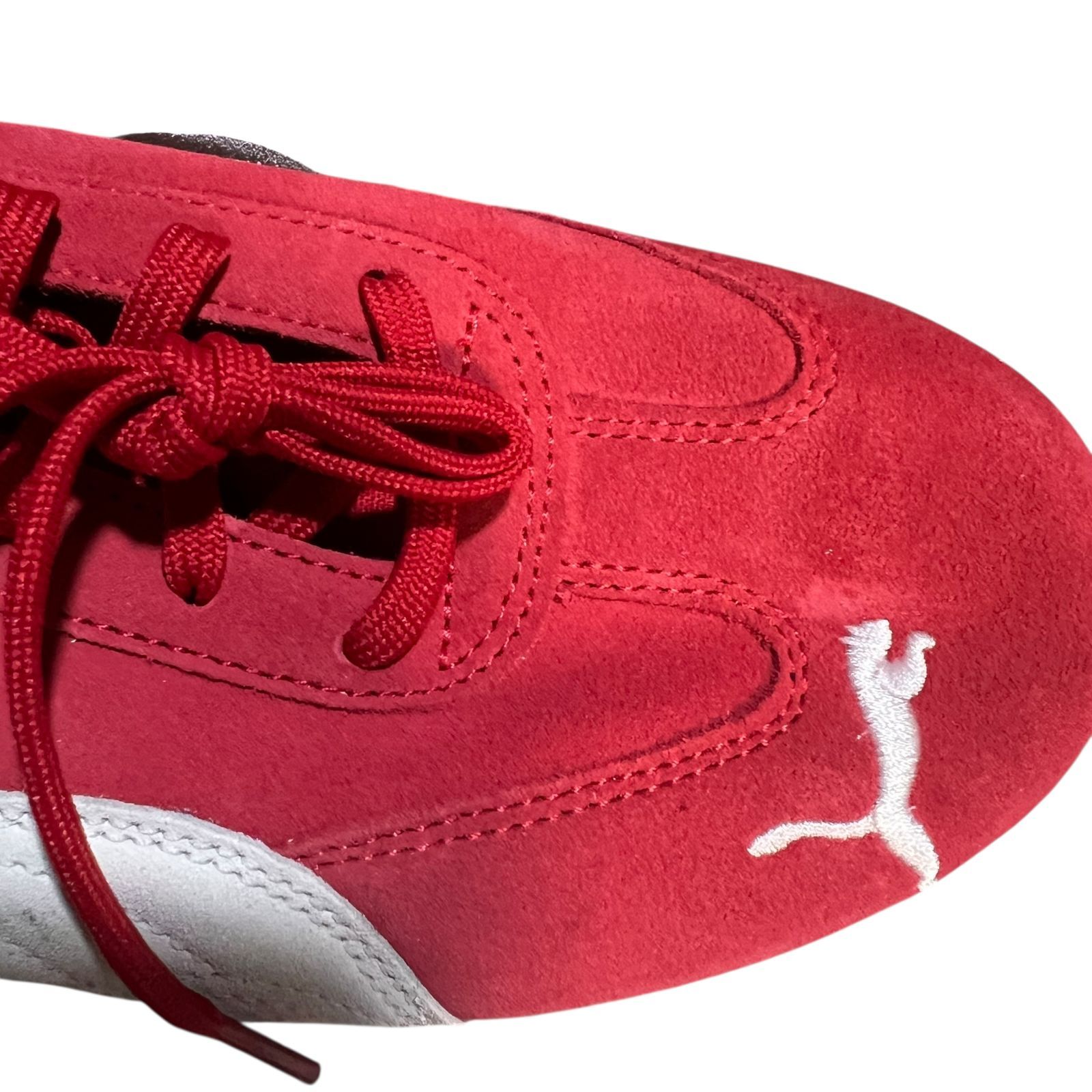 AT302 PUMA Speedcat OG スエード スニーカー シューズ レッド メンズ