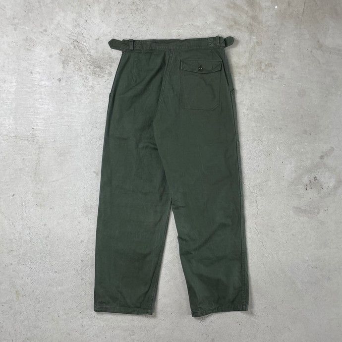 60年代 フランス軍 AIR FORCE メカニックパンツ ユーロ