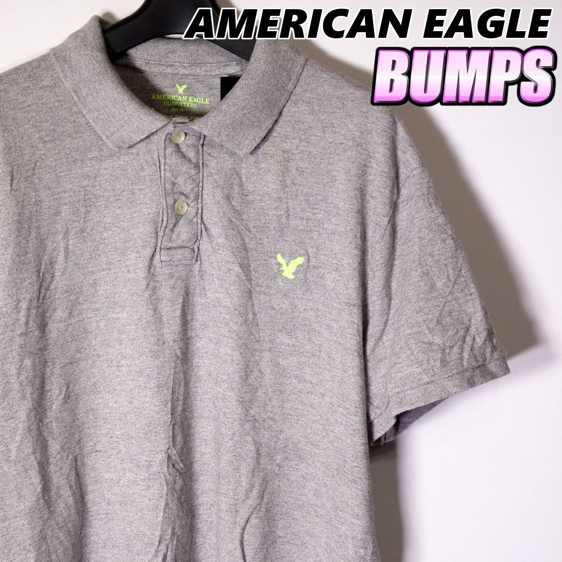 American Eagle メンズポロシャツ Lサイズ