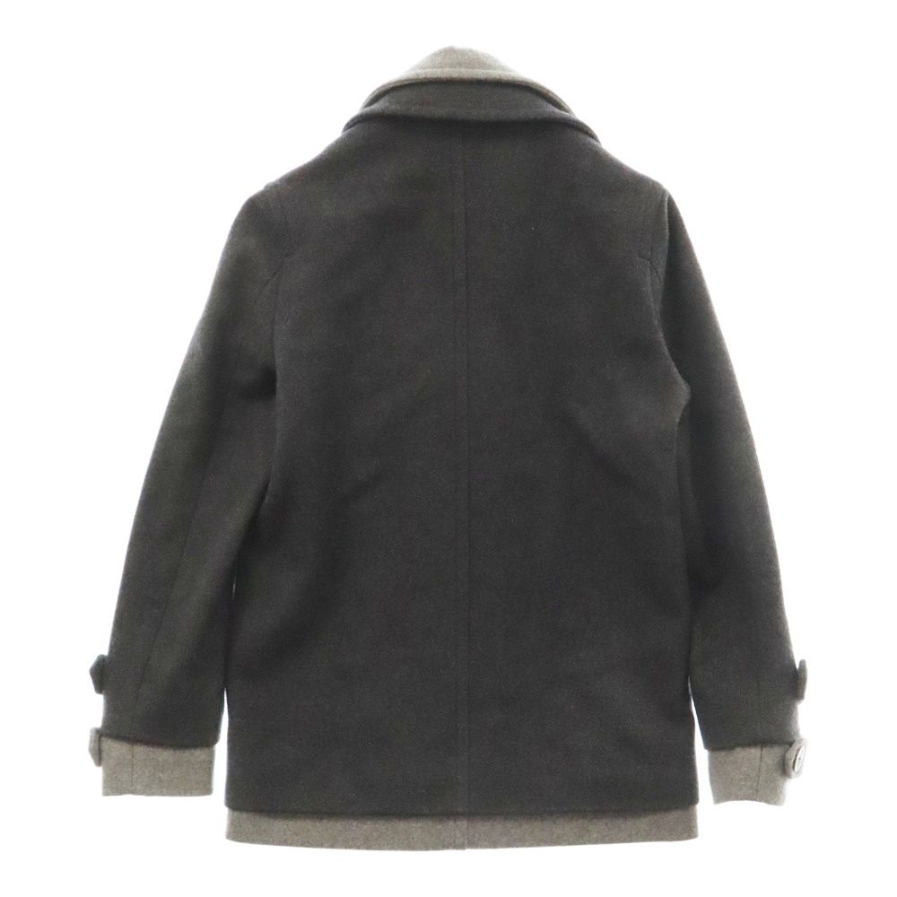 ANREALAGE (アンリアレイジ) レイヤードダブルPコート グレー - メルカリ