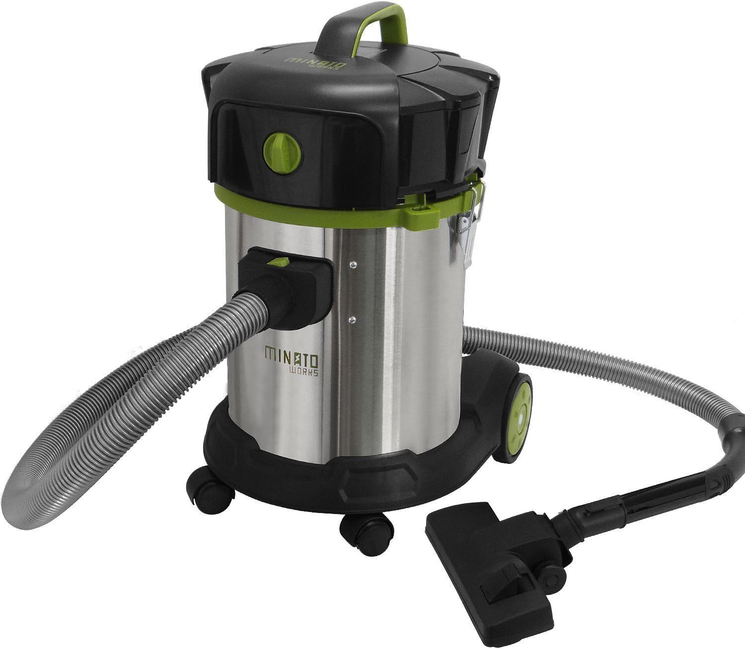 ミナト 乾湿両用 業務用掃除機 サイクロン式バキュームクリーナー MPV-251CY 容量27L 業務用 掃除機 集塵機
