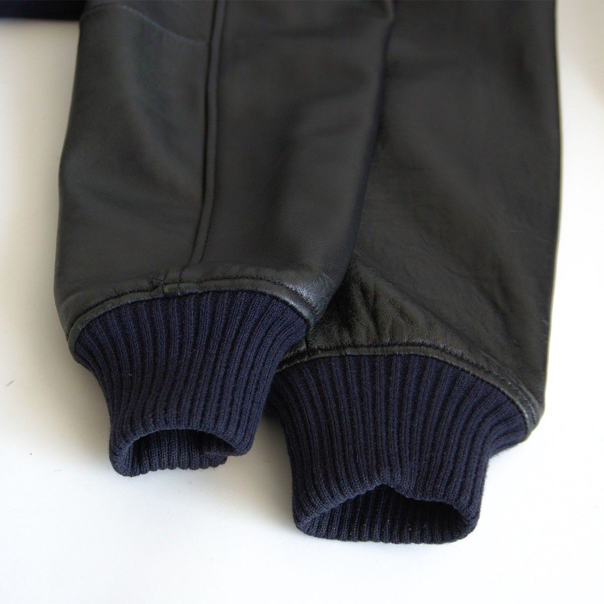 monkey time別注】SKOOKUM【【メルトン×レザー スタジャン】S