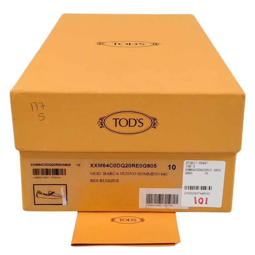 TOD'S トッズ XXM64C0DQ20RE0G805 シューズ ローファー ブラウン系