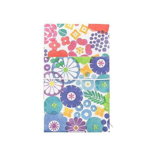 まとめ ミドリ ぽち袋 花柄 25382 ×25セット