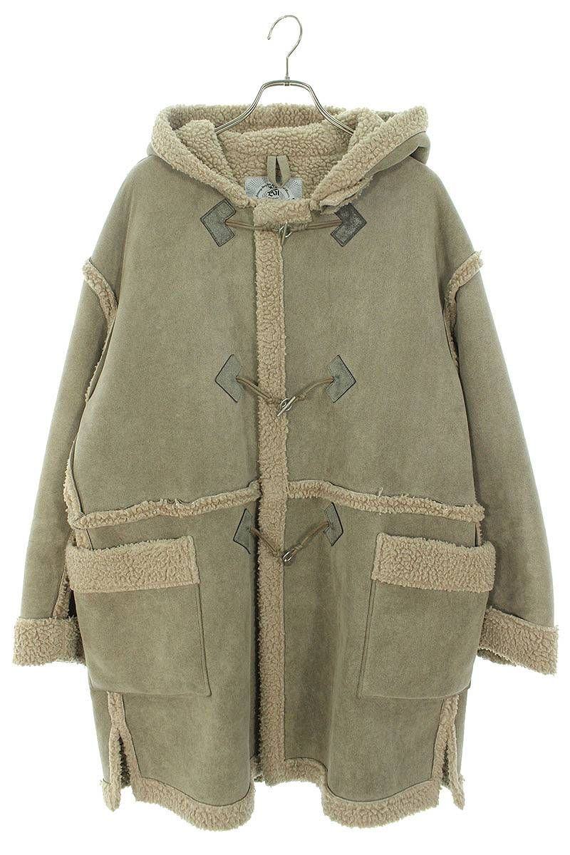 バランスウェアデザイン 18AW BAL FAUX SHEARING DUFFLE COAT フォウ