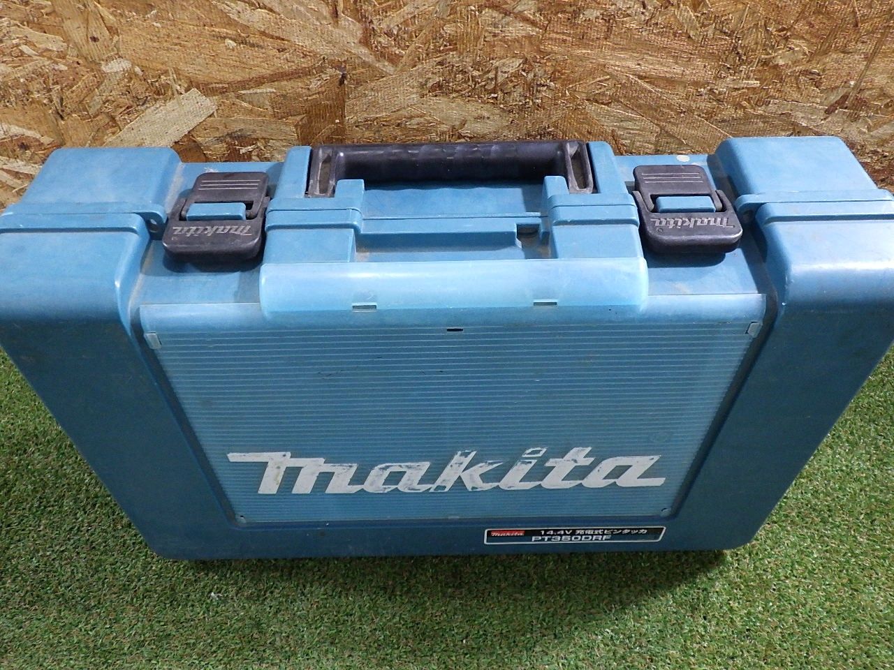 マキタ 充電式ピンタッカ PT350D 本体のみ ケース付 電動工具