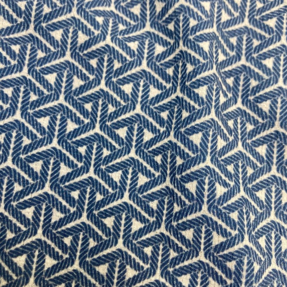 サイズ：50 ADABAT アダバット ハーフパンツ 総柄 ブルー系