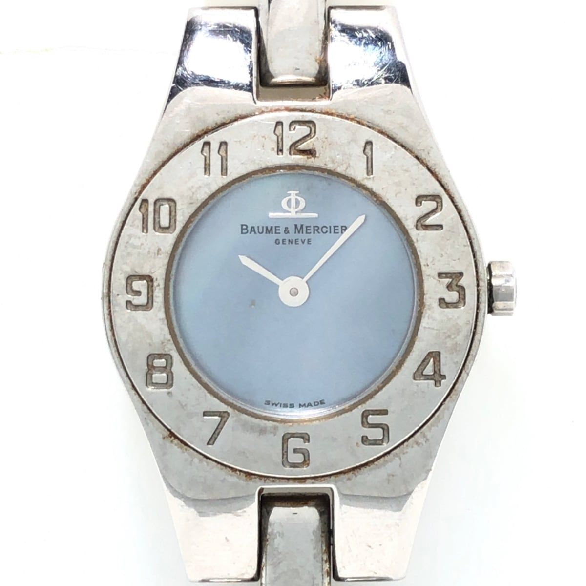 BAUME&MERCIER(ボーム&メルシエ) 腕時計 - MV045204 レディース ブルー 
