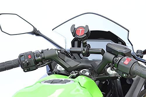 スチール製ブラック仕上げ φ22.2mm Ninja650'17 ハンドルマウント