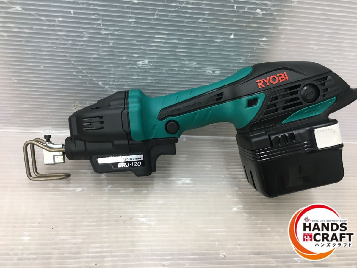 ◇ 【中古品】リョービ RYOBI 14.4V 充電式小型レシプロソー BRJ-120