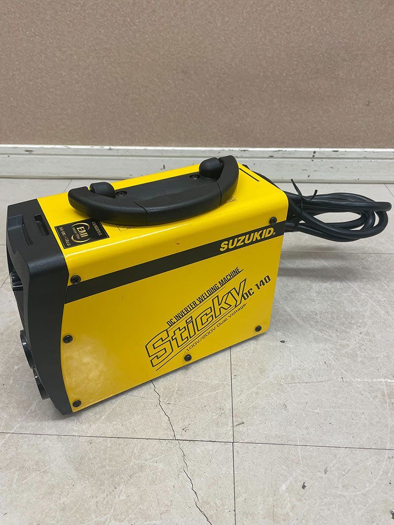 SUZUKID スズキッド インバーターアーク溶接機 Sticky DC140 STK-140 100V|200V自動切換 スター電気製造 HRDEVELOPMENT_JP
