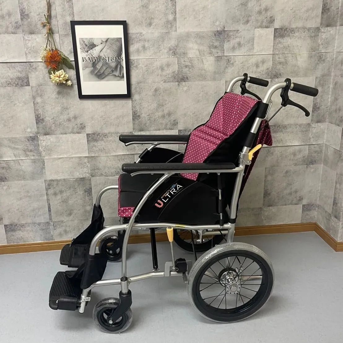 車椅子 日進医療器 寄り添っ ノーパンクタイヤ 介助型 NAH-U1