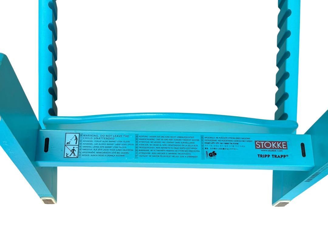 公式 【限定色】STOKKE TRIPP TRAPP ターコイズブルー S/N:4 限定色