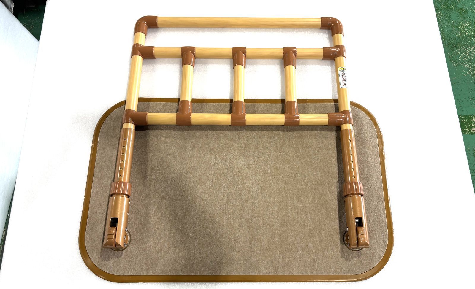 床置き式手すり 楽起 らっきぃ ワイド縦型 らっきー 置き型手すり 手摺 福祉用具 介護用品