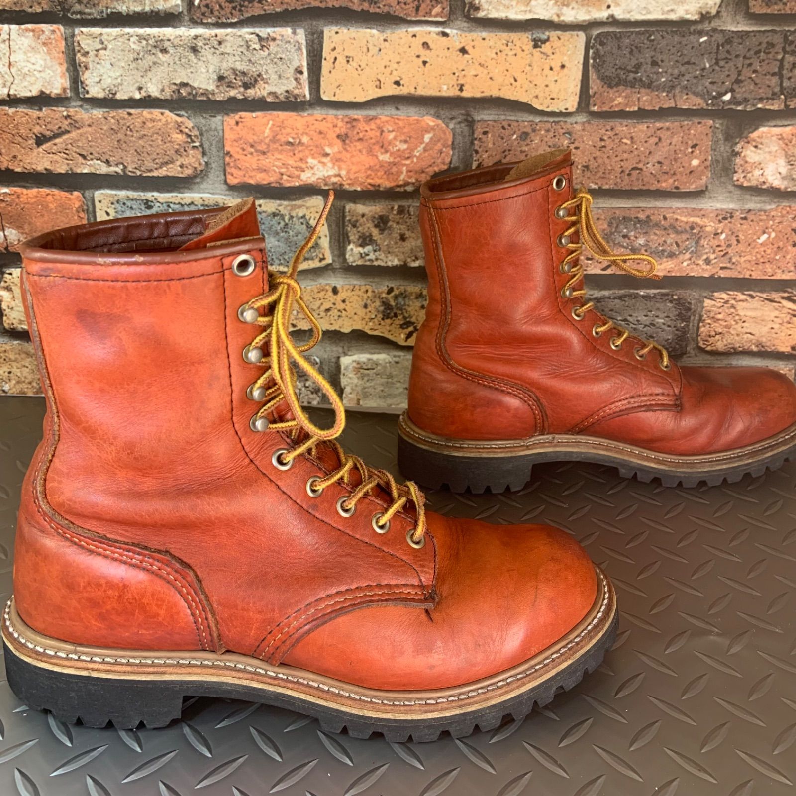 ☆REDWING 899 半円犬タグ VINTAGE ワークブーツ 1994年製 US7D 25