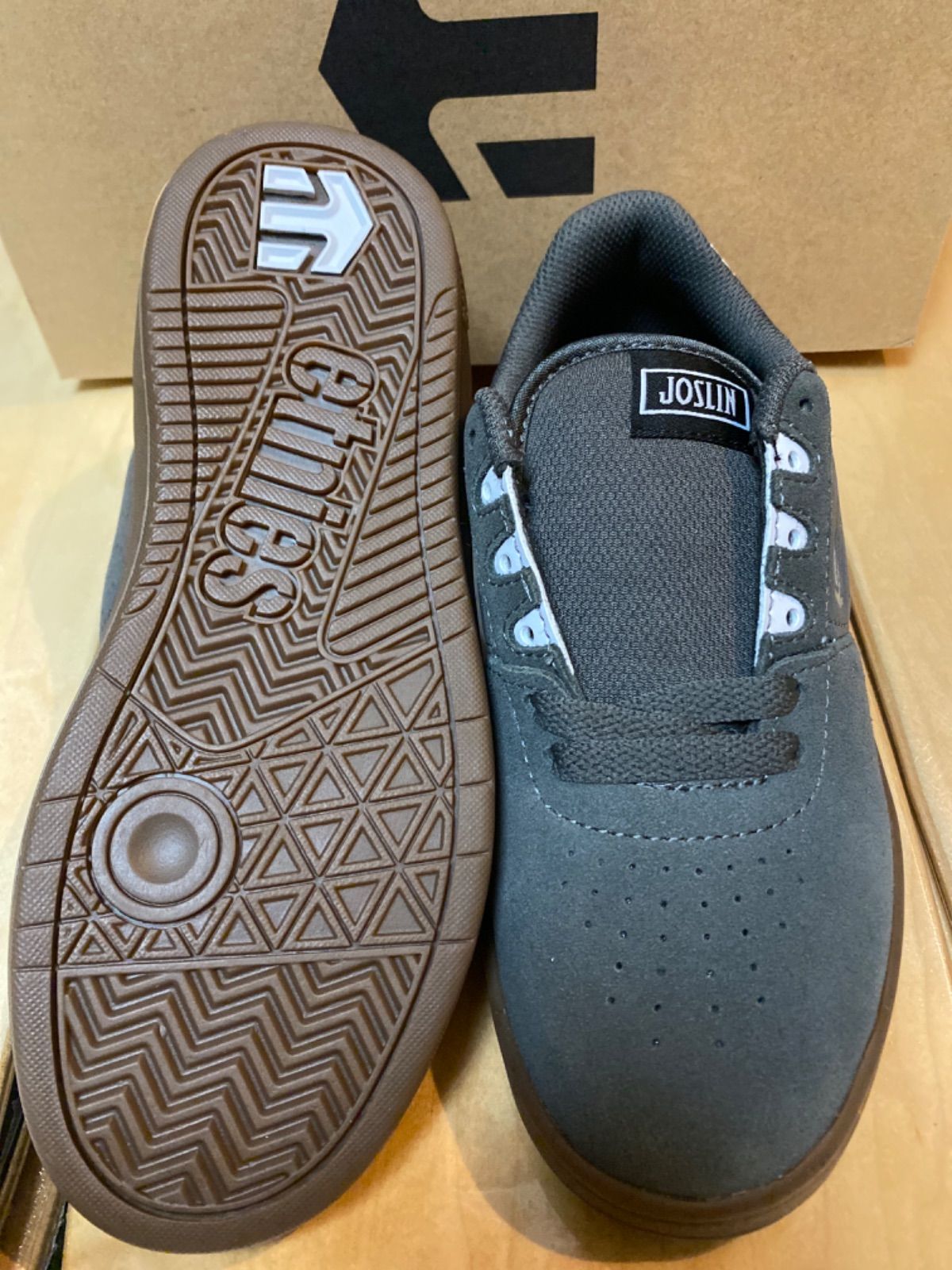 etnies KIDS JOSL1N GREY/GUM 22cm エトニーズ スニーカー スケート