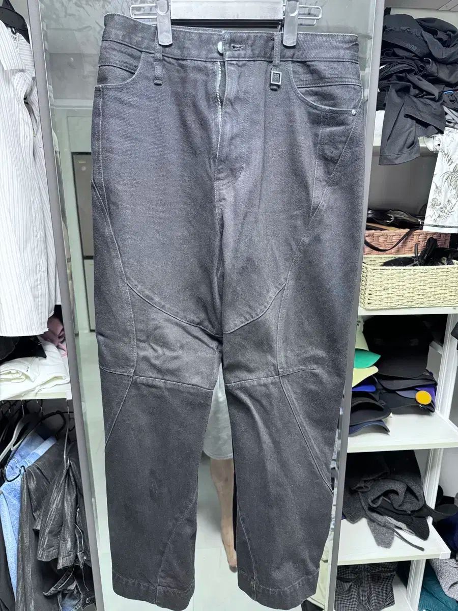 中古/ 48 ） WOOYOUNGMI(ウーヨンミ) 24fw パネル デニム パンツ