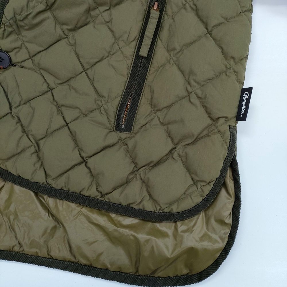 GYMPHLEX QUILT DOWN COLLARLESS JACKET 定価36300円 GY-A0054 GYMPHLEX QUILT DOWN COLLARLESS JACKET 定価36300円 GY-A0054