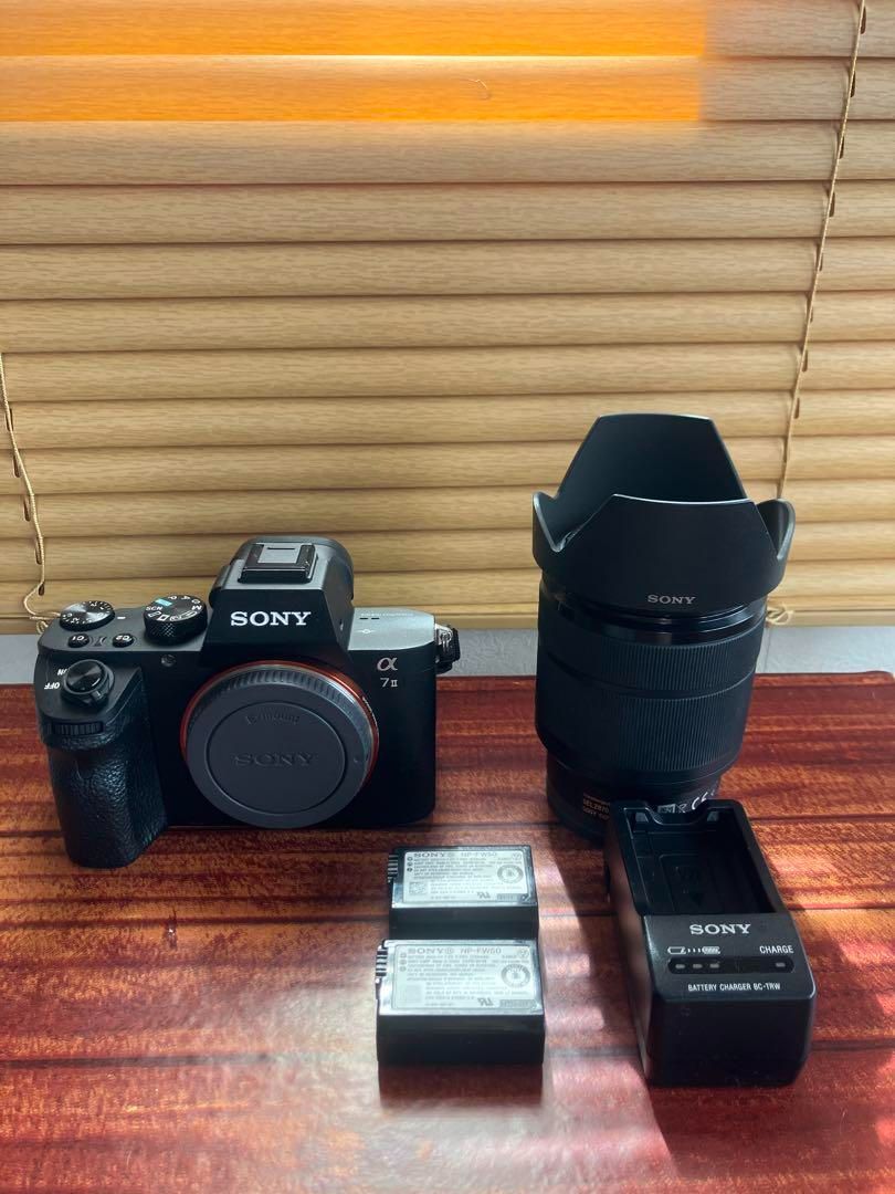SONY α7II ILCE-7M2 純正レンズ付 SONY α7II ILCE-7M2 純正レンズ付 - メルカリ