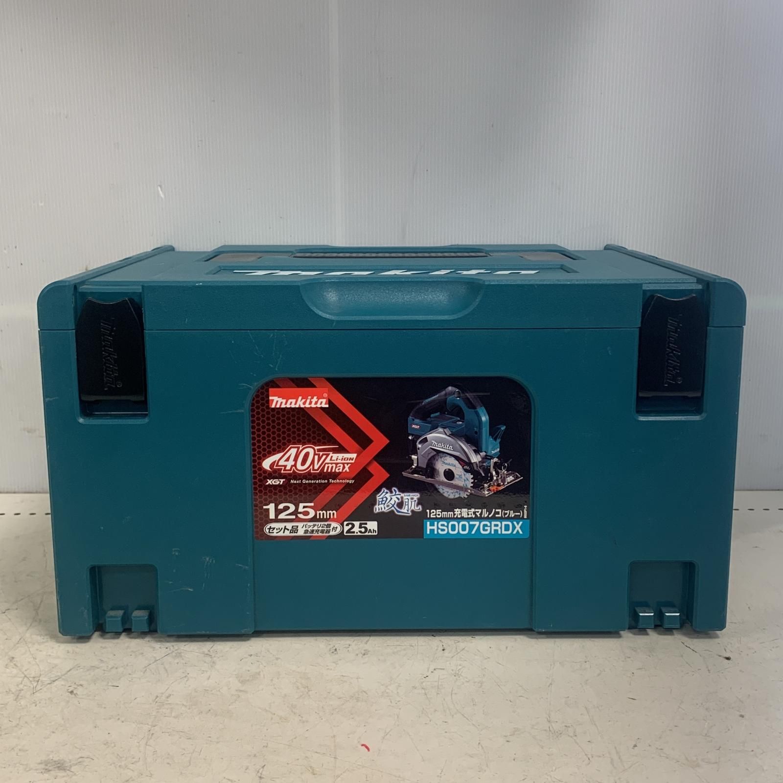 ♭♭MAKITA マキタ 125mm 充電式マルノコ 40v 充電器・充電池2個（充電 