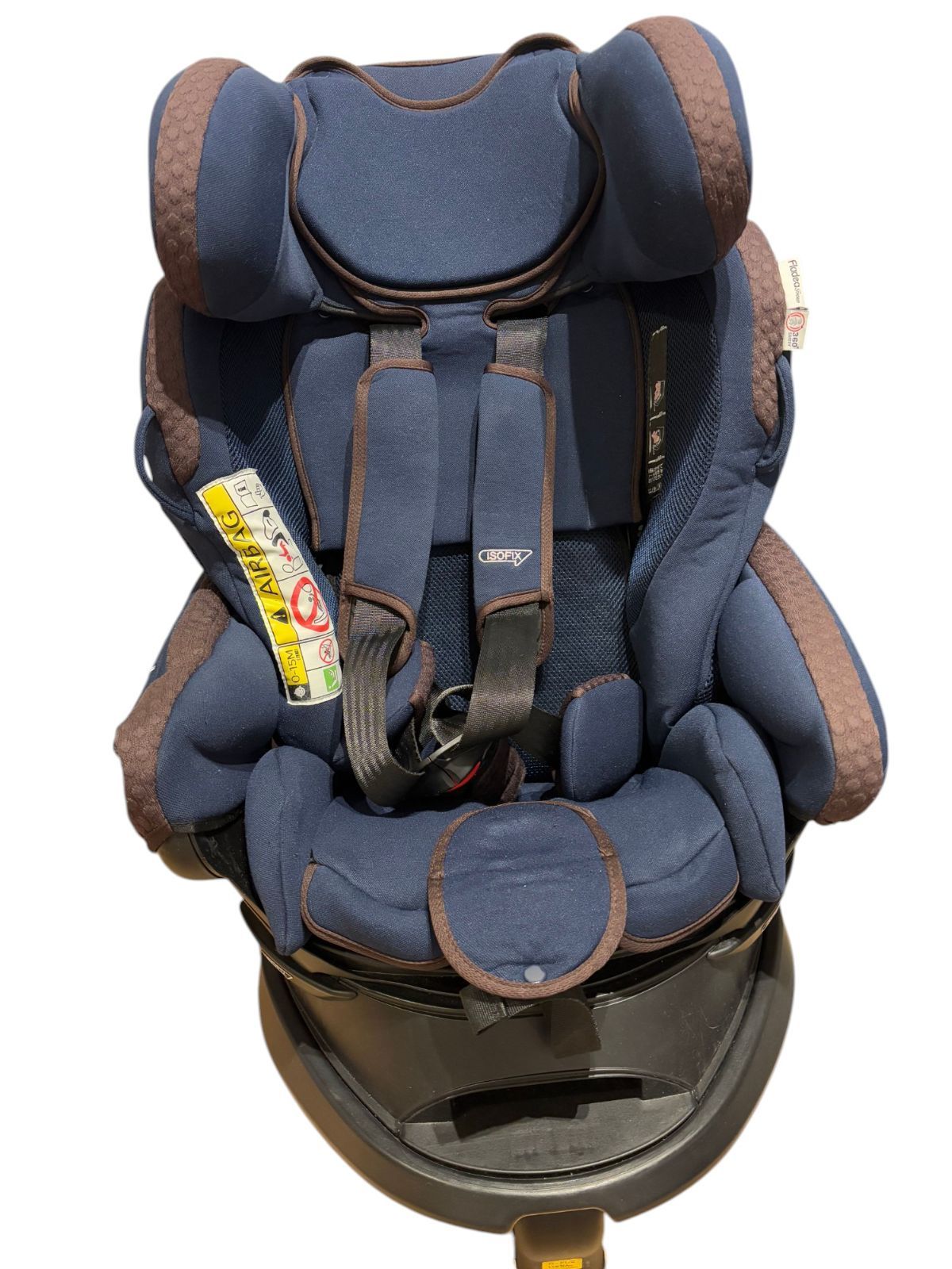 Aprica フラディアグロウ ISOFIX360°セーフティシリーズ ネイビー