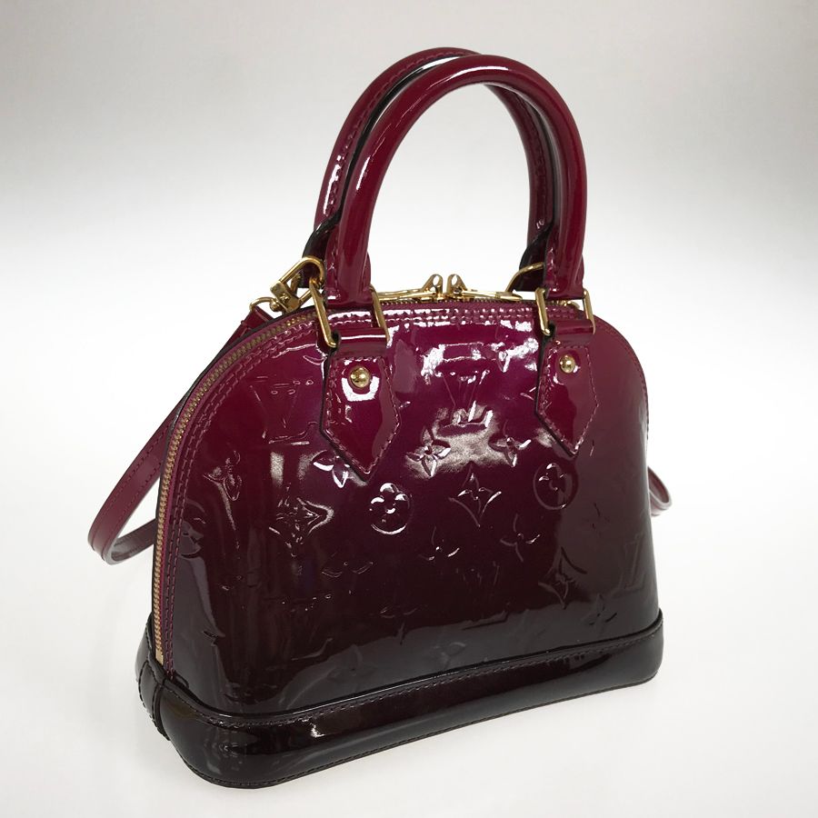 ルイ・ヴィトン LOUIS VUITTON モノグラム ヴェルニ アルマ BB