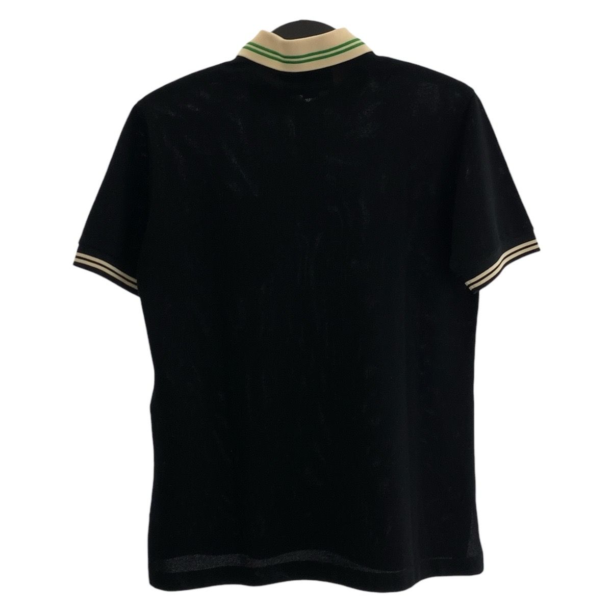 メンズグッチポロシャツ黒色 新品