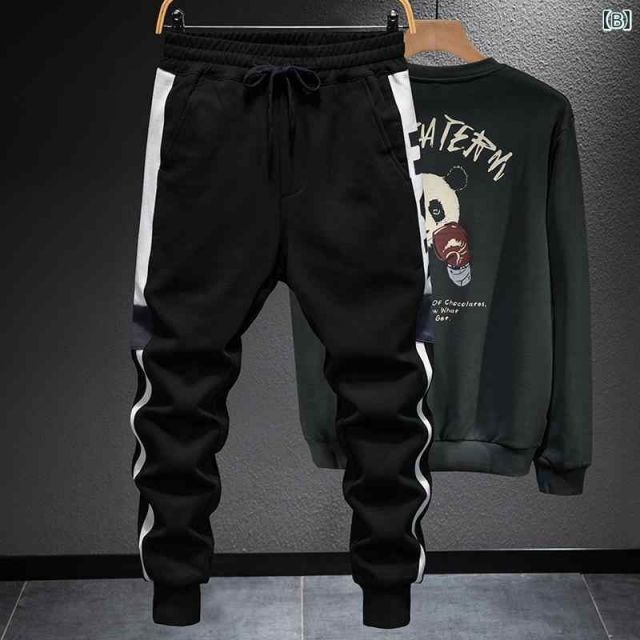 種類28 2 XL B 黒パンツ メンズ 男性用 ファッション オシャレ シンプル 大人 かっこいい ストリート ヒップホップ HipHop 春秋 カジュアル スポーツ スウェット パンツ 大きいサイズ