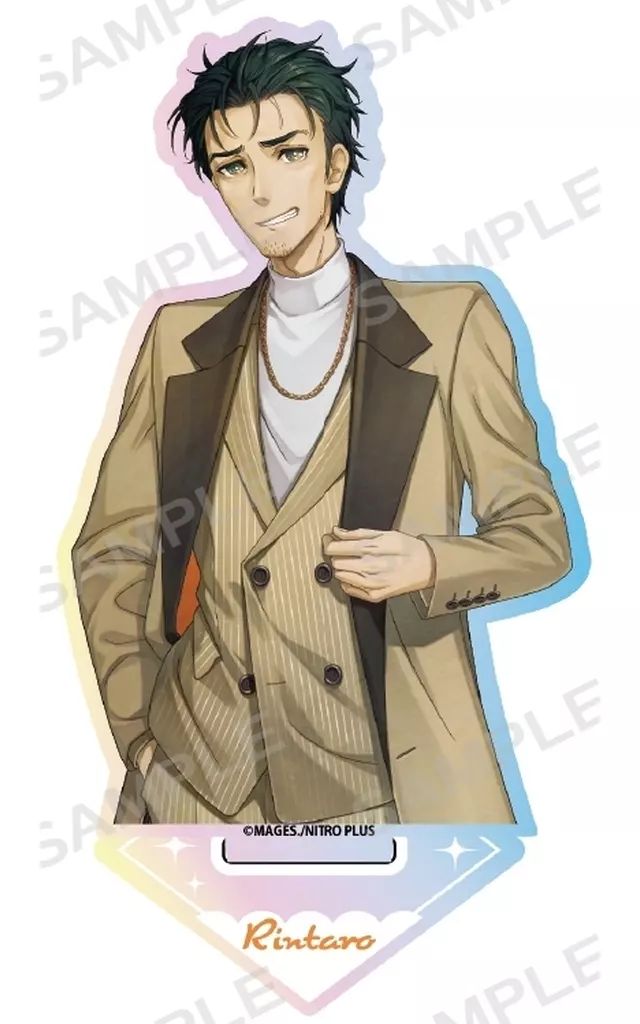 STEINS;GATE アニメ化10周年記念 アクリルスタンド 岡部倫太郎 物語シリーズ×STEINS;GATE - 描き下ろし 岡部倫太郎 コラボ