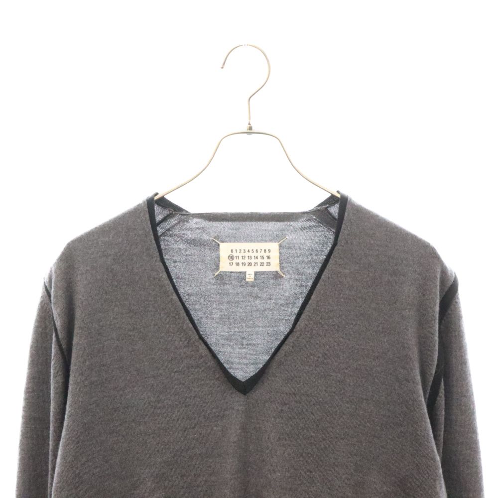 Maison Margiela 10 (メゾン マルジェラ) 19SS Vネックニットセーター