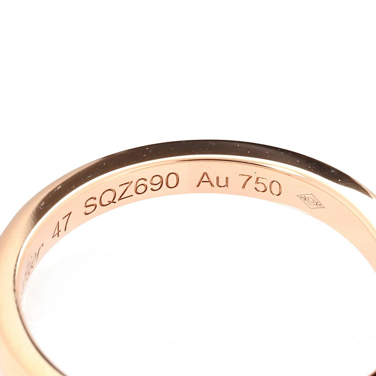 カルティエ バレリーナ カーブウェディング リング 指輪 ダイヤモンド  