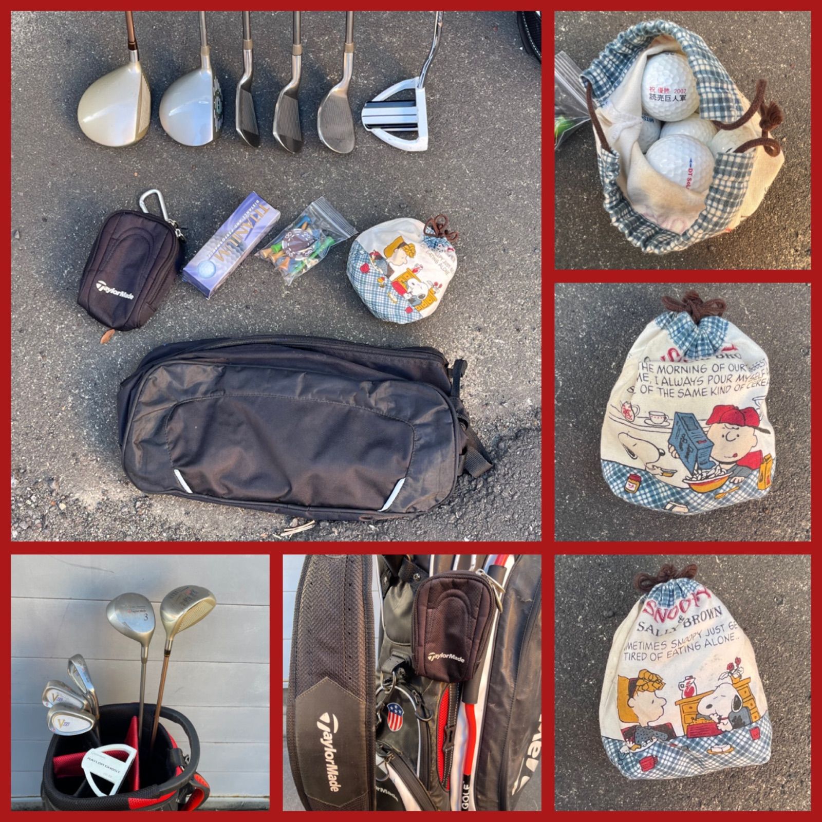 ②★レディース★送料込み★テーラーメイド★ハーフセット★女性用★1W3W,i68S,Pt★おまけ、テーラーメイドのCB、他多数★0021205201★