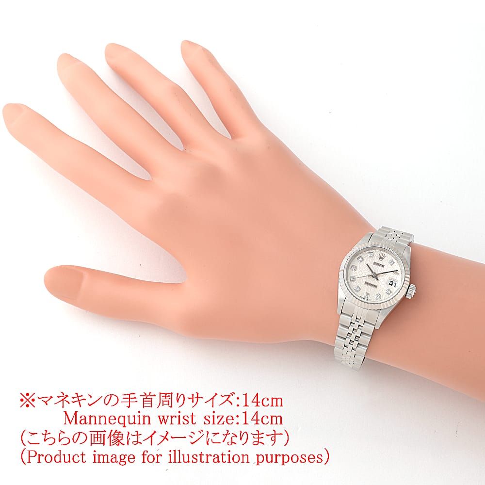 ロレックス デイトジャスト 69174G シルバー シルバー彫りコンピューター ロレックス デイトジャスト 69174G シルバーコンピュータ