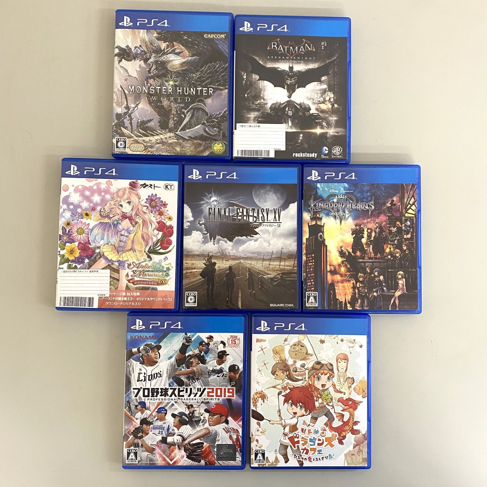 GT1【現状品】PS4 ソフト 7点まとめ売り - メルカリ