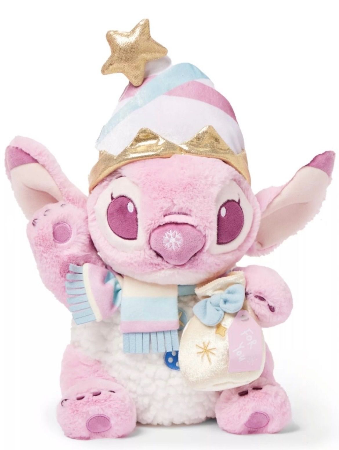 ディズニーストア スティッチ スクランプ クリスマス ぬいぐるみ レア 香港ディズニー2024クリスマス スティッチ スクランプ
