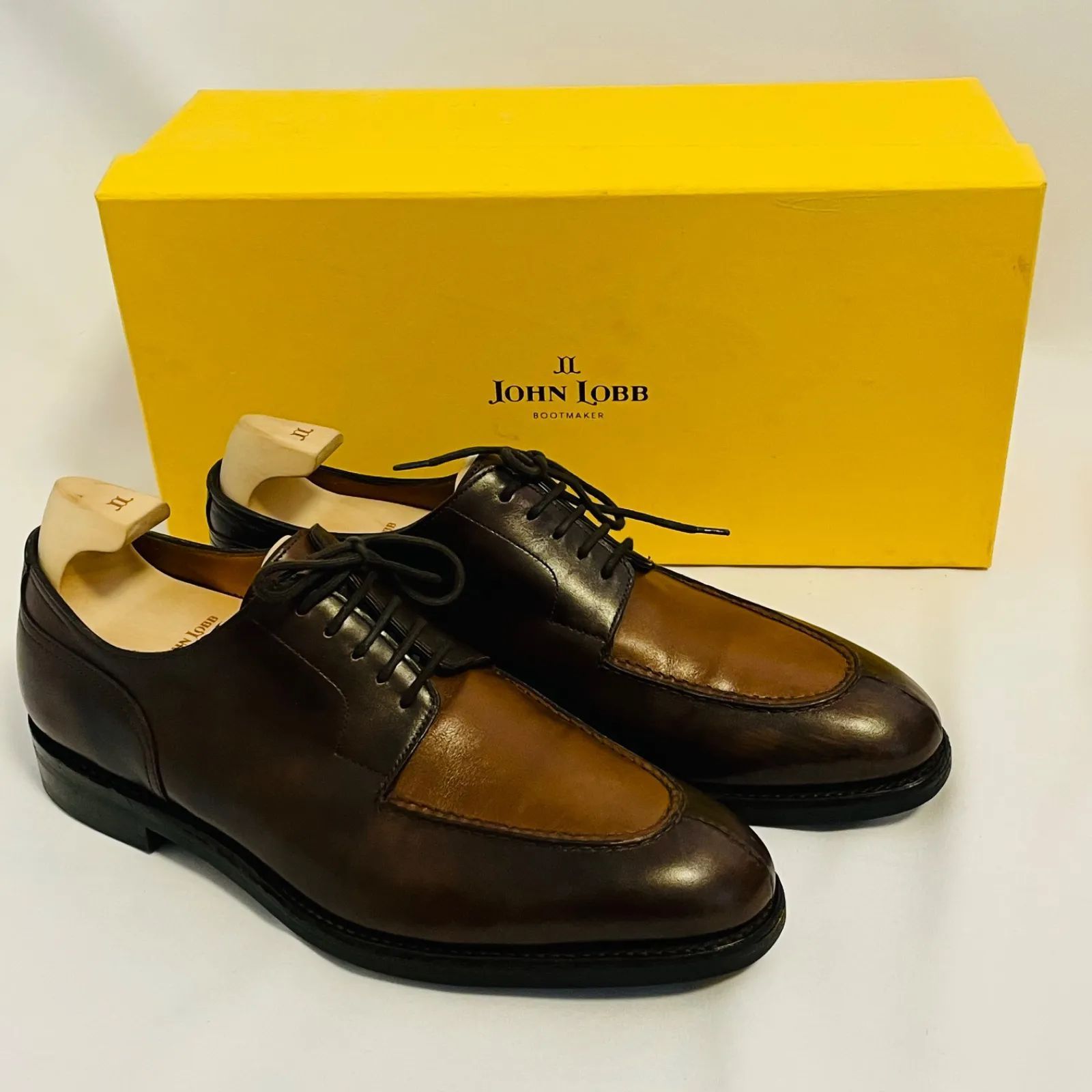 JOHN LOBB ジョンロブ CHAMBORD シャンボード Uチップ ブラウン 革靴 