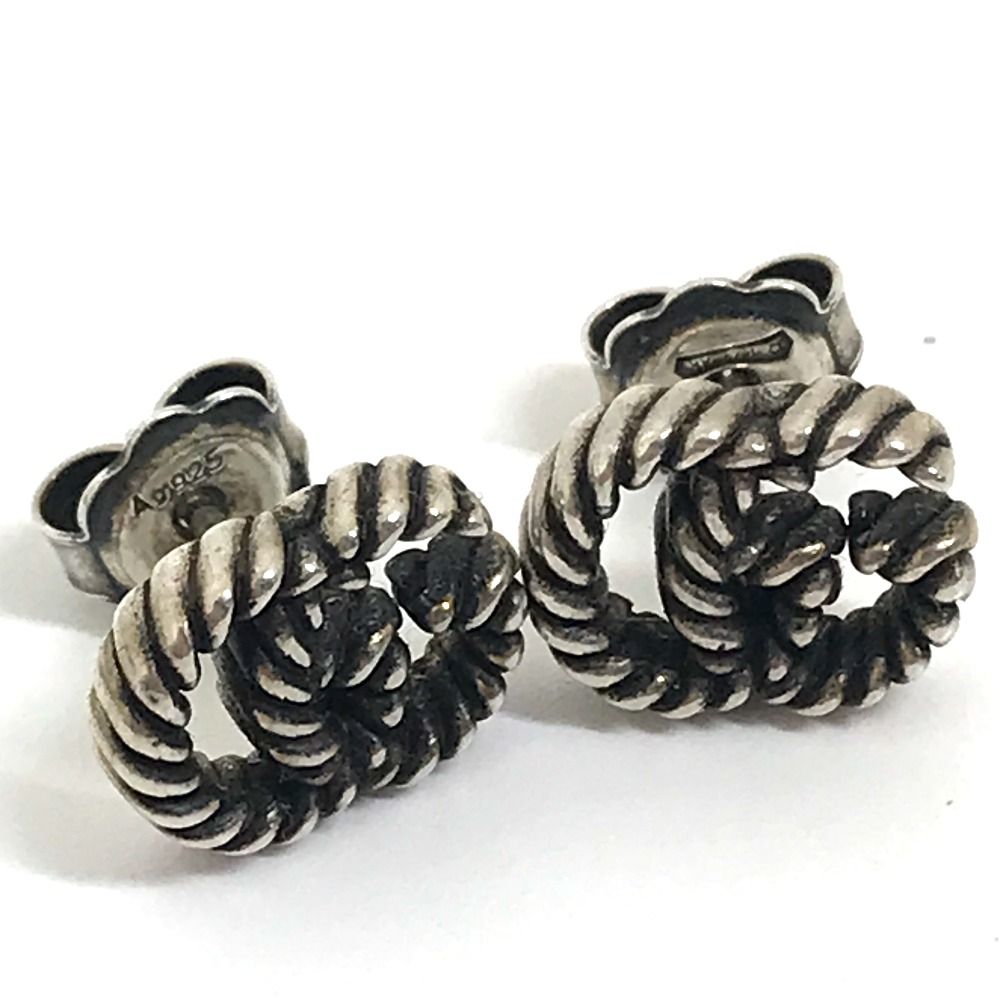 GUCCI グッチ GG マーモント ダブルG ピアス SV925 GUCCI グッチ ピアス ダブルG SV925 - メルカリ