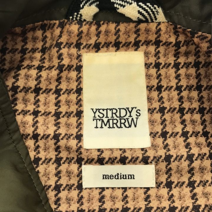 YSTRDY’S TMRRW イエスタデイズトゥモロウ ④ YT-J0403 19SS PACIFISM COAT メンズ カーキ M SIROKUMA-CORPORATION_COM
