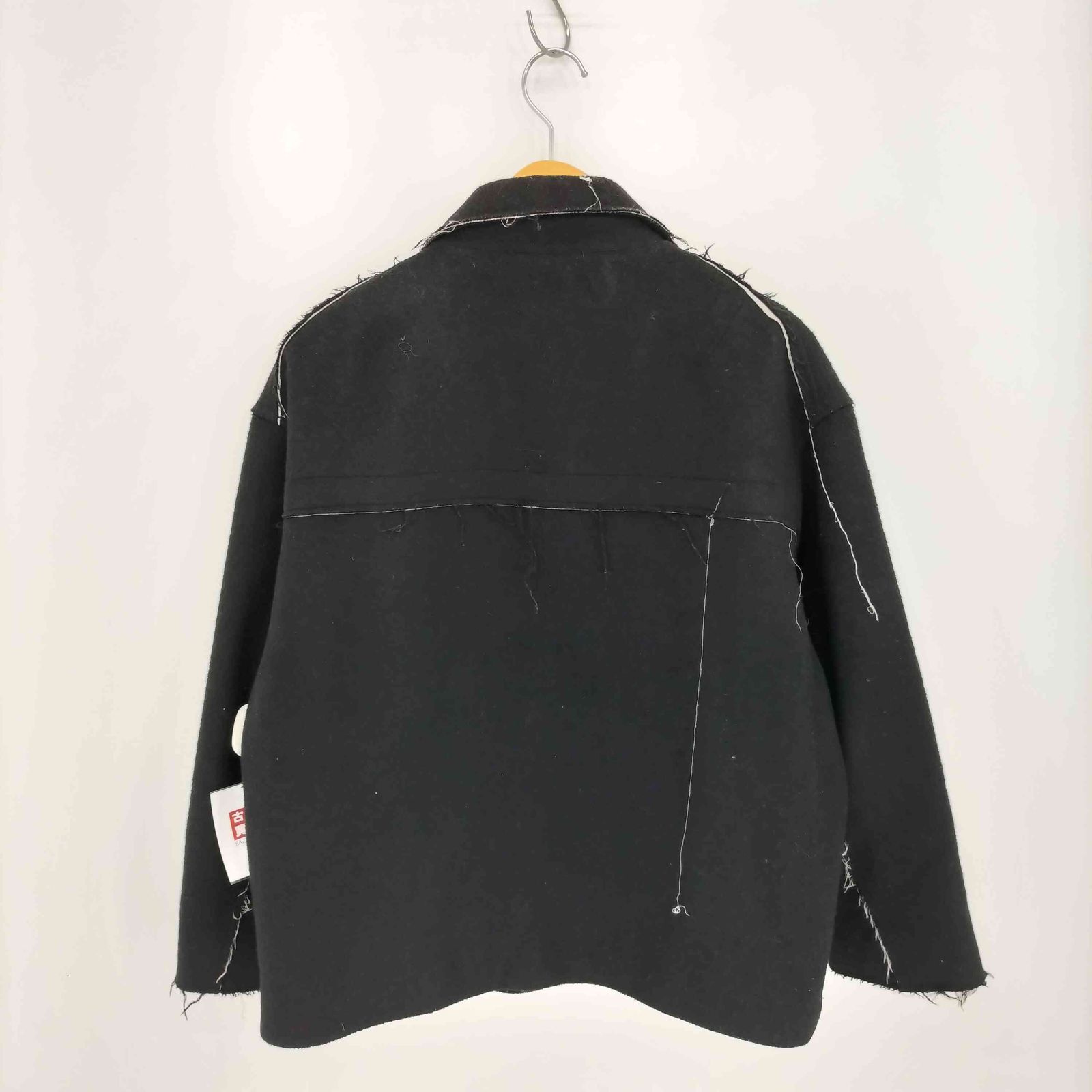 ラポドゥジェム　LA PEAU DE GEM バックジップリネンジャケット ラポドゥジェム LA PEAU DE GEM バックジップリネンジャケット