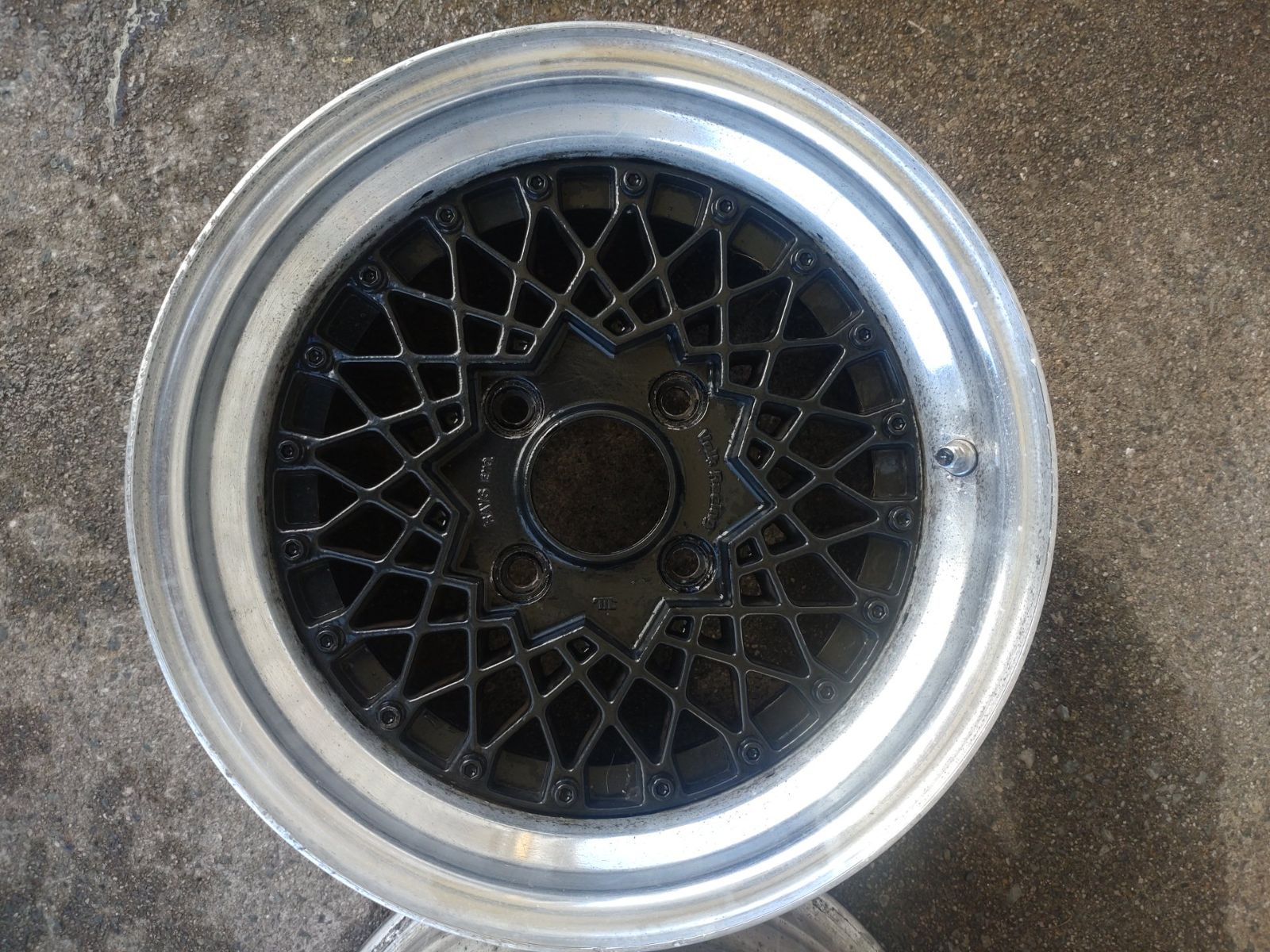 ♪ RAYS VOLK RACING メッシュ 14インチ 旧車ホイール 14x6.5J 14 PCD114.3-4H 深リム! 2本