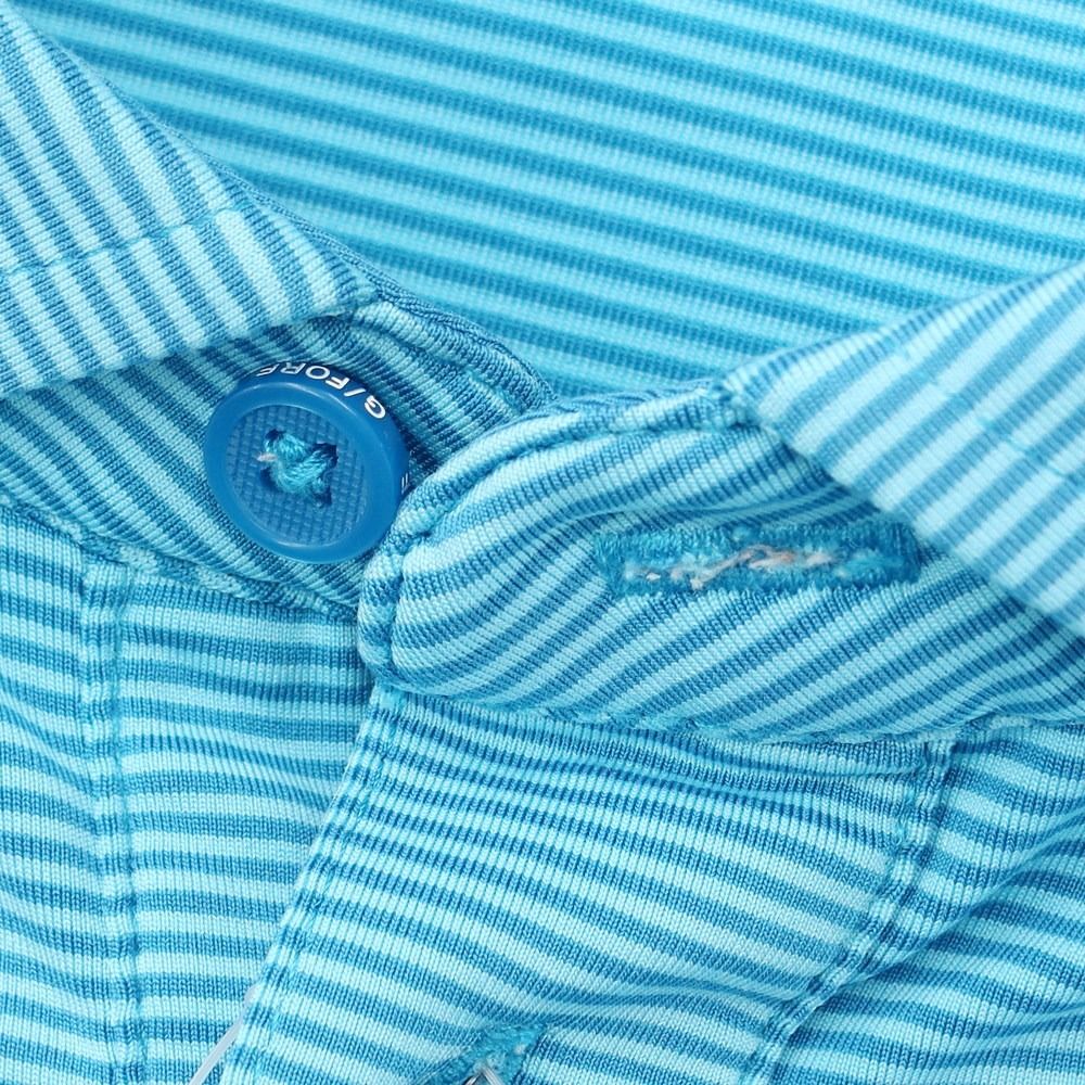 ジーフォア ゴルフ G/FORE Lサイズ ニットポロシャツ ブルー